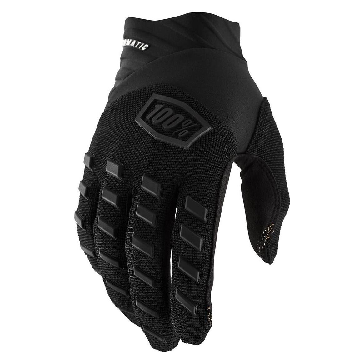 100% Airmatic Handschuhe schwarz-charcoal S (S) (10000-00000)