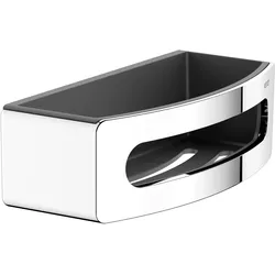 KEUCO ELEGANCE Duschablage, verdeckte Befestigung, 11658010001, Farbe: verchromt / anthrazit