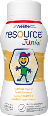 Nestle Health Science (Deutschland) GmbH RESOURCE Junior Vanille-Geschmack flüssig 6X4X200 ml 13912435