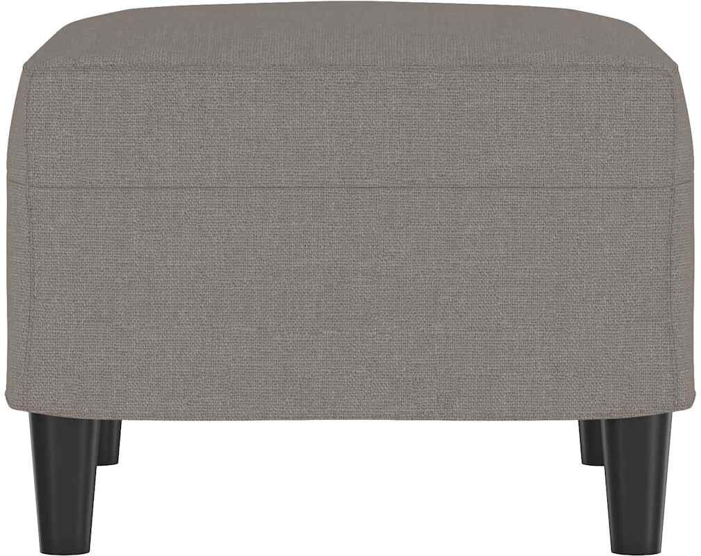 vidaXL Repose-pied Taupe 60x50x41 cm Tissu