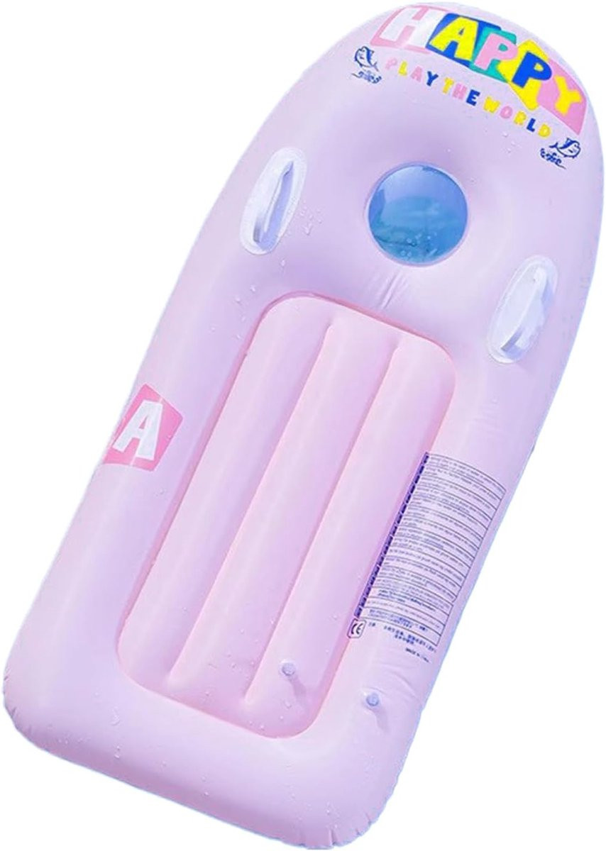 Opblaasbaar Zwembad Vlot Roze - 119 x 58 cm