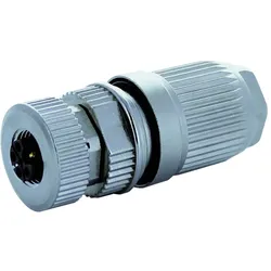Murr Elektronik M12 Bu. 0° L-kod. Selbstanschl. Schneidklemme 5-pol. 0.75...1.5mm2, Elektronikkabel + Stecker