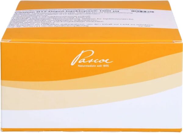 Pascoe Vitamina B12 Injektopas 1000 µg (100x 1ml)