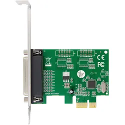 INLINE Schnittstellenkarte, 1x Parallel 25-pol, PCIe