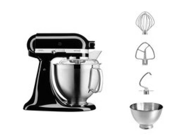 Robot de cuisine - KITCHENAID - Artisan 5KSM185PSEOB - 300 W - 10 vitesses - Bol 4 8 L