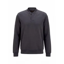 Sweatshirt We_PushPlacket BOSS blau, 48