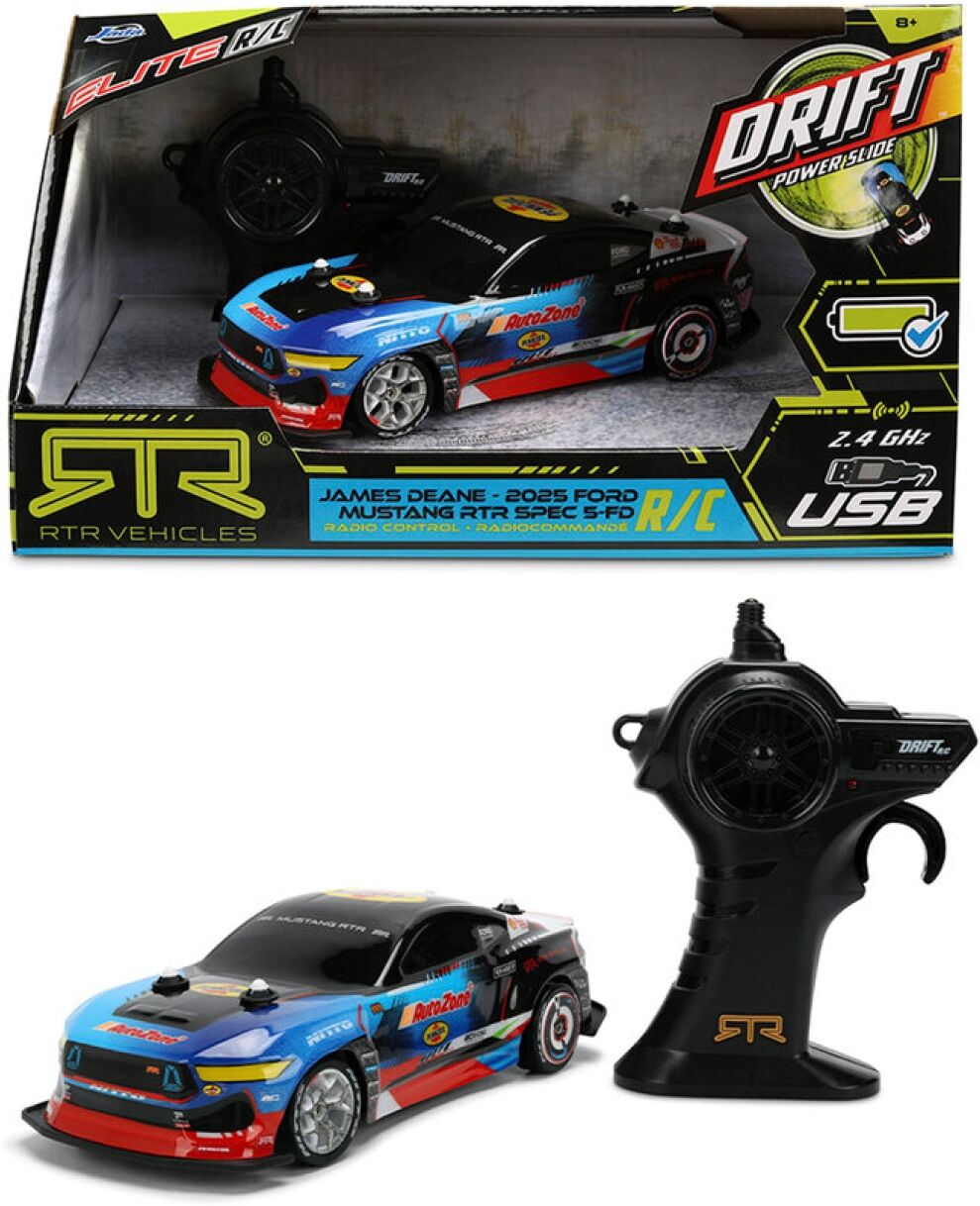 RC-Auto JADA "RC Drift Ford RTR Deane 1:24", bunt (mehrfarbig), Fernlenkfahrzeuge, Kinder, Kunststoff, RC-Auto