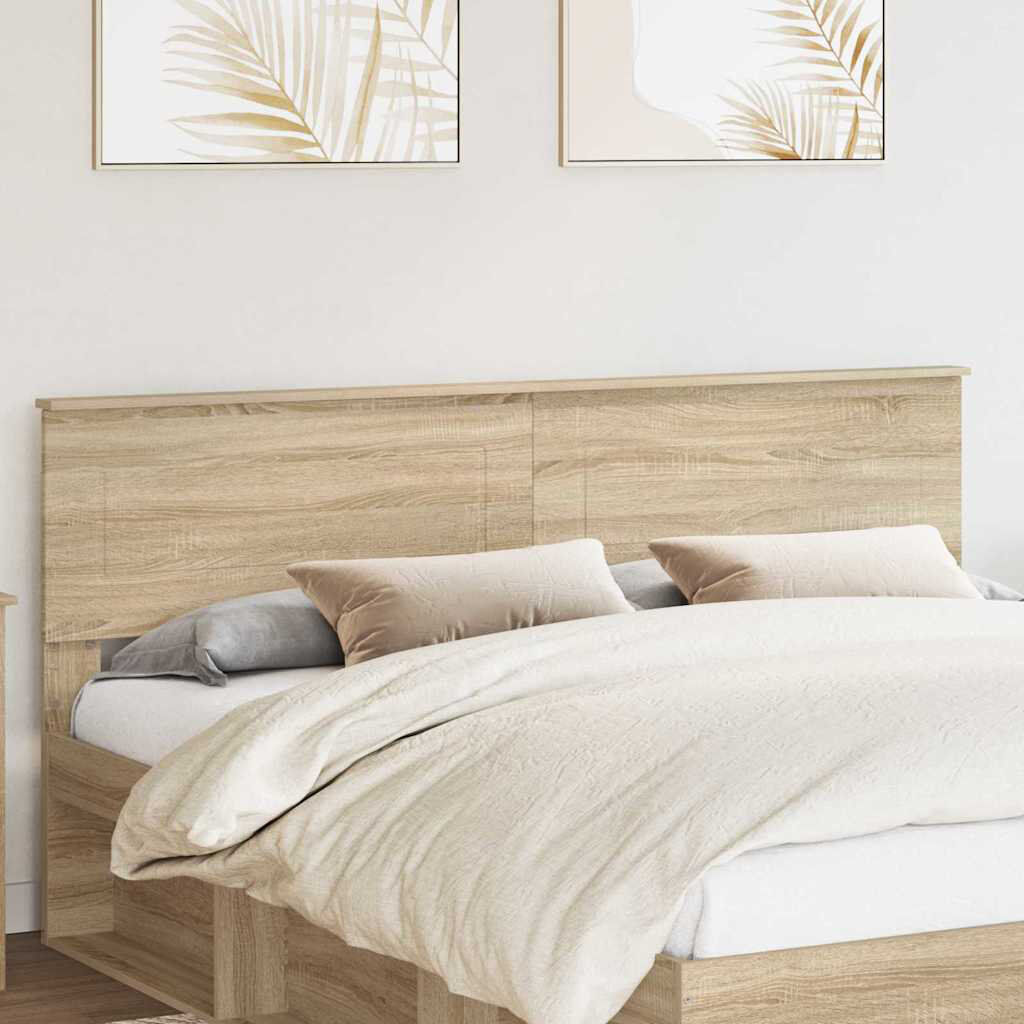 17 Stories Headboard Sonoma Oak California King