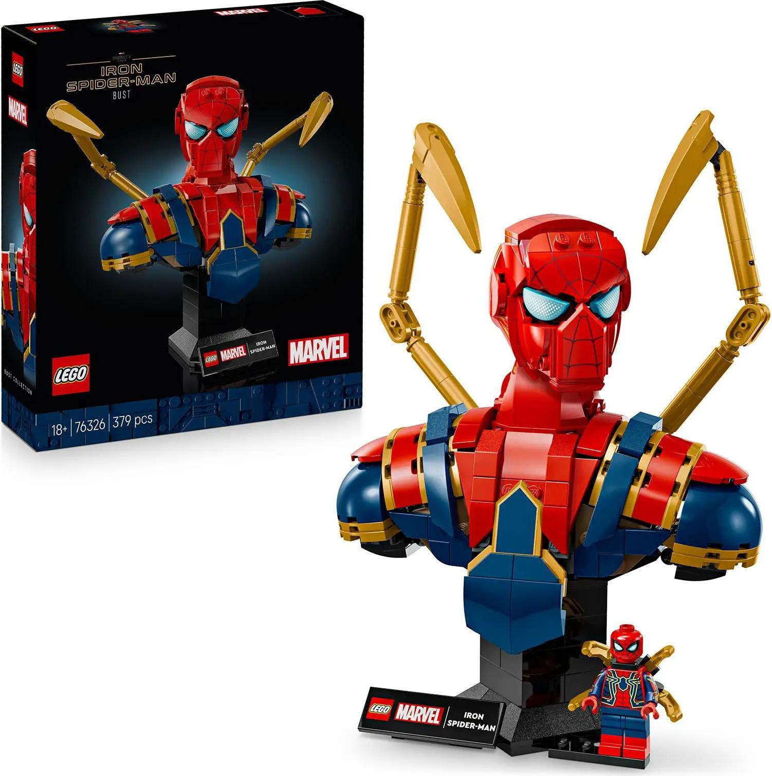 LEGO Marvel 76326 Iron Spider-Man Buste