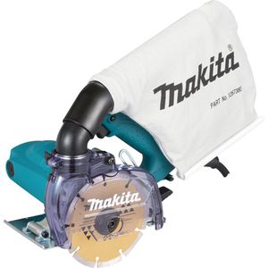 Makita Diamantschneider 4100KB Trocken, 1400 W, Schnittleistung bis 40mm, mit Staubsack