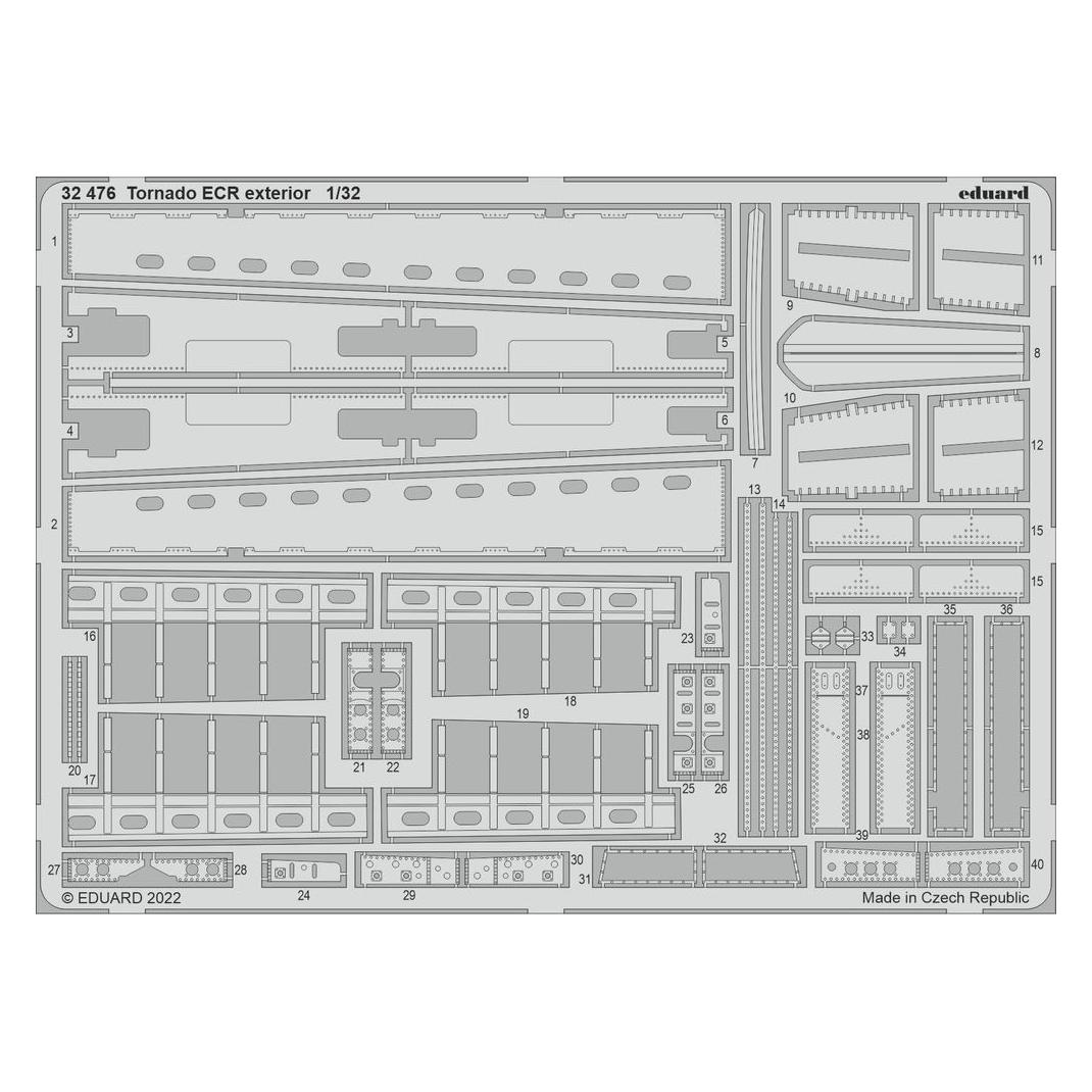 Eduard Tornado ECR exterior for ITALERI (32476)
