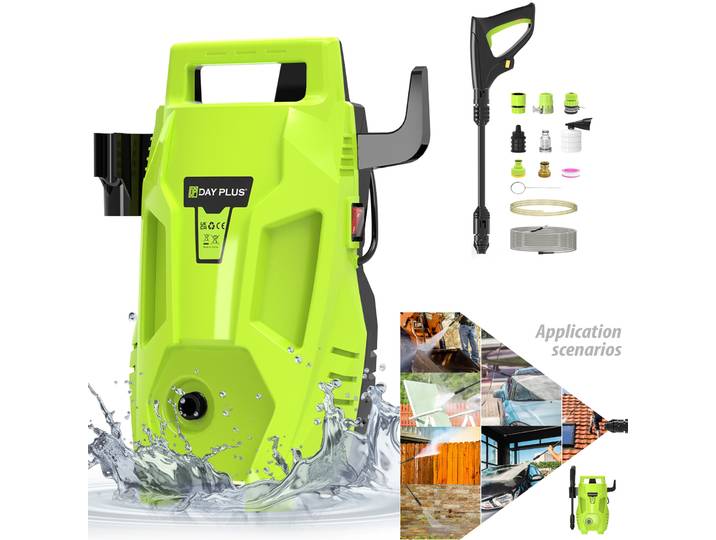 Nettoyeur haute pression électrique 5000W, 350 bars/5000psi, lavage par Jet pour voiture de Patio, avec une débit de 5L/min, nettoyeur haute pression électrique