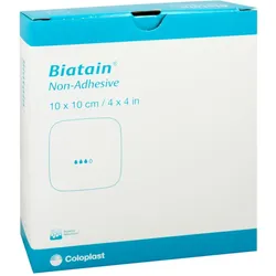 Biatain Schaumverband 10x10 cm nicht haftend ToRa Pharma