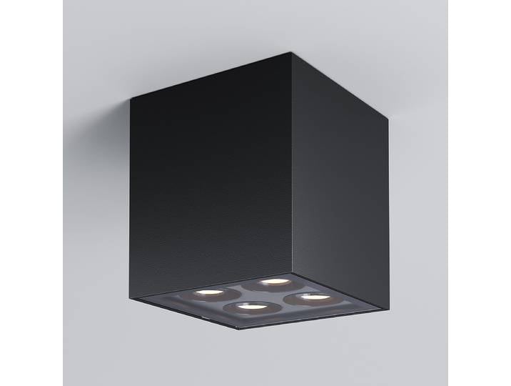 Plafonnier LED Ares 8 x 8 x 8cm Gris
