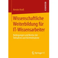 Wissenschaftliche Weiterbildung für IT-Wissensarbeiter, Fachbücher von Kerstin Hooss