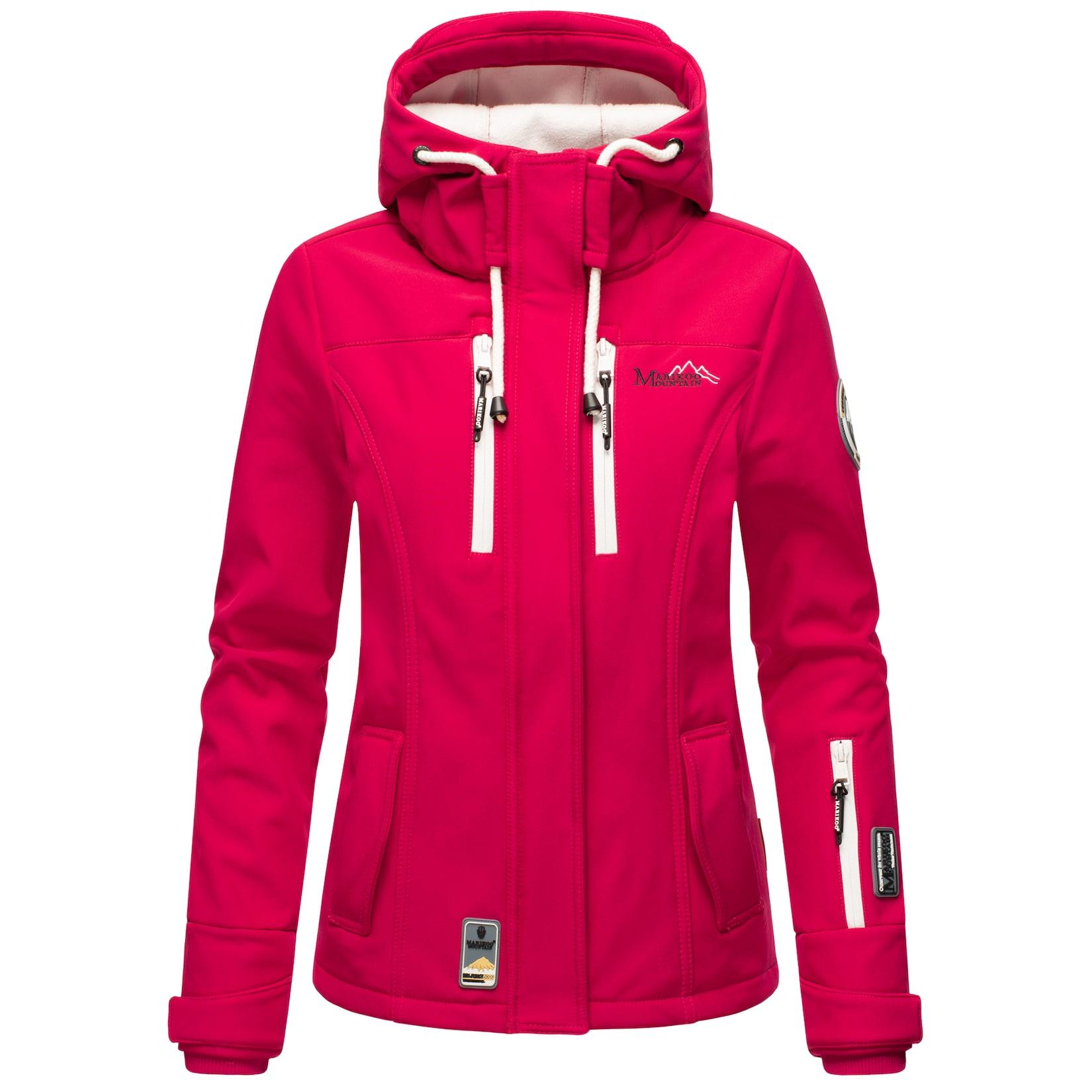 MARIKOO Damen Softshelljacke Outdoor Funktionsjacke Kleinezicke