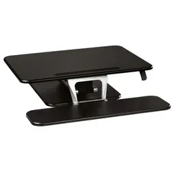 Hama Aufsatz für Sitz-Steh-Arbeitsplatz schwarz, 80x18x52 cm