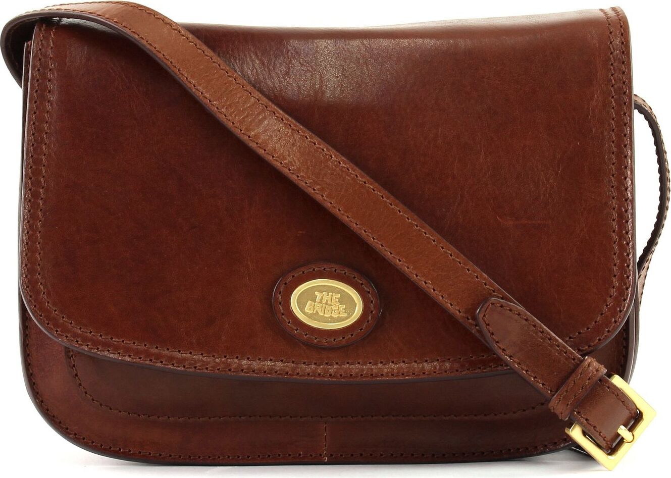 The Bridge Umhängetasche Story Donna weiblich 120-16710 COGNAC/Marrone onesize
