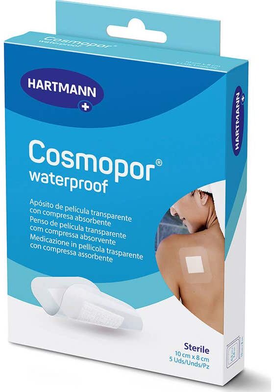 HARTMANN Cosmopor Waterproof Apósito 10x8 cm 5 uds