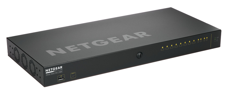 Netgear AV M4250 12-Port 10G2XF PoE+