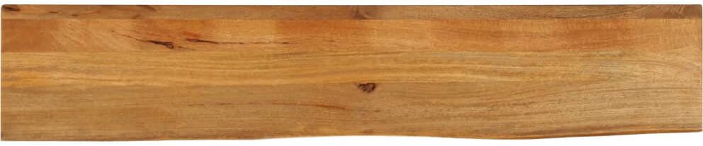vidaXL Solid Wood Table Top Brown 3.8cm H x 140cm W x 20cm D