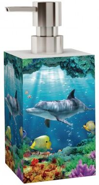 WCShop24 Seifenspender Delphin Korallen