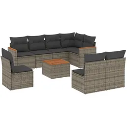 vidaXL, Gartenlounge, Jax (Mit Tisch)