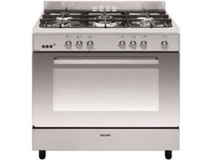 Cuisinière e-Cooker 90 x 60 cm inox - Four gaz catalyse 109 L - Gril él GLEM - GE960CMIX2