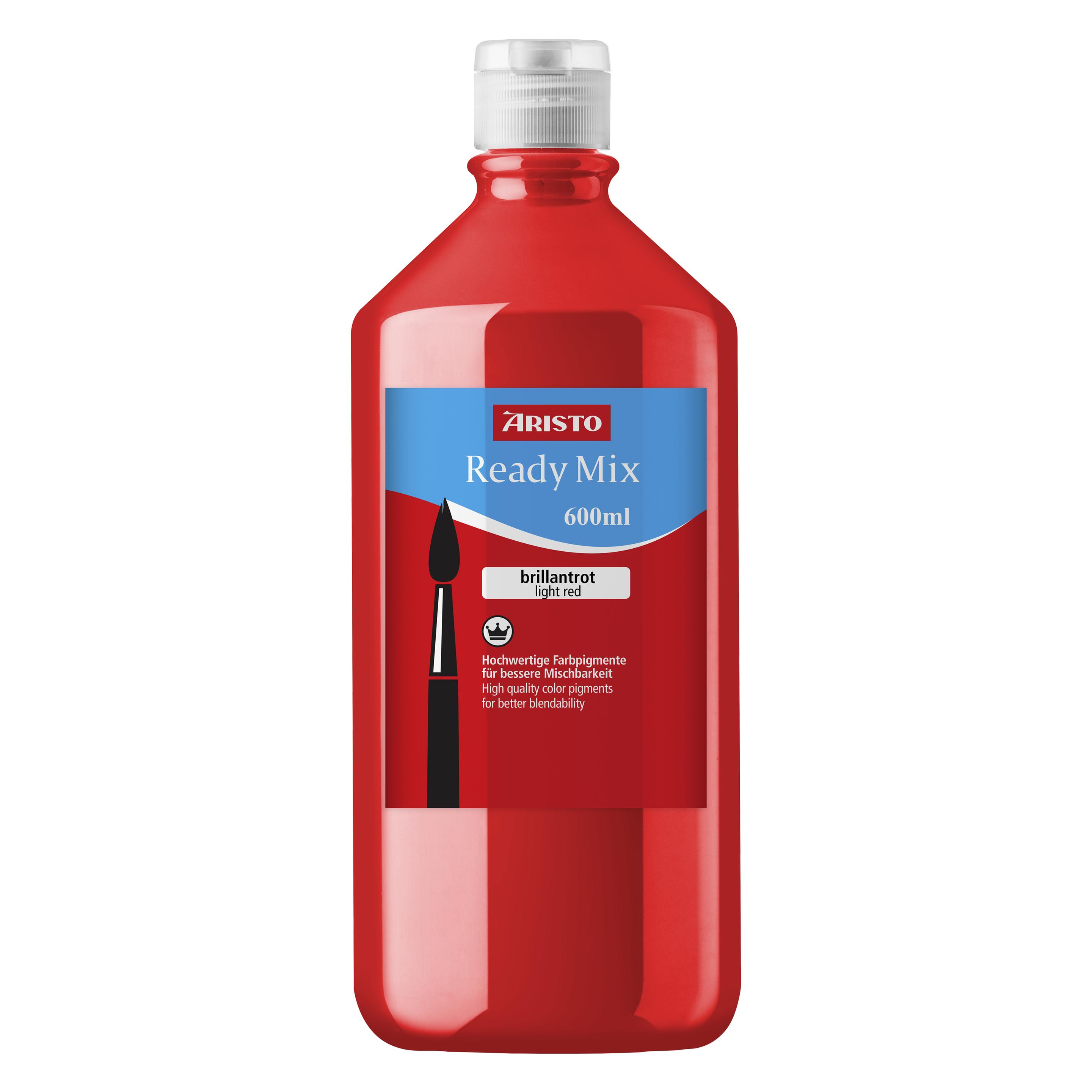 Aristo Ready Mix 600 ml, brillantrot (600 ml) (AR31050)