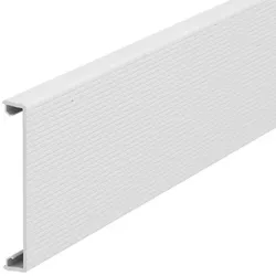 BETTERMANN Oberteil GEB-K Kunststoff reinweiß unbeh GK-OTKRW 80x2000mm profiliert RAL9010