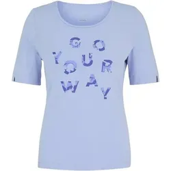 JOY Damen Shirt SURA T-Shirt, Größe 38 in Blau Blau