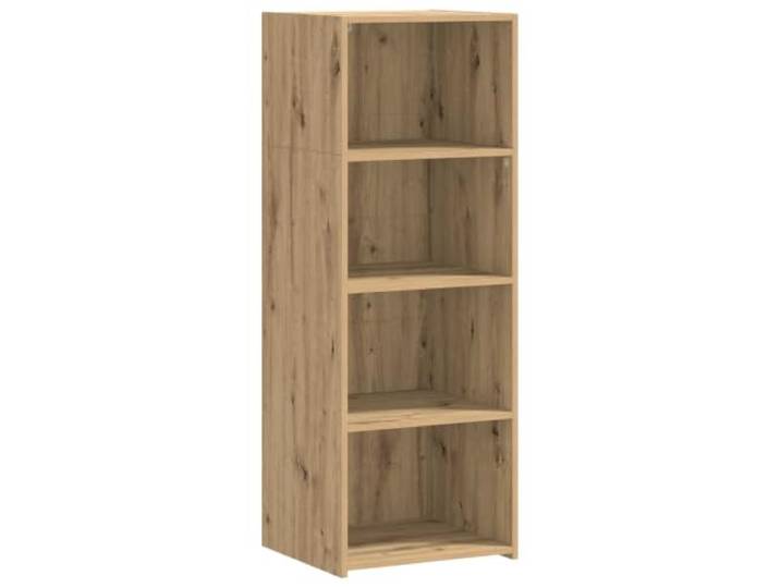 TEKGHUT Highboard Artisan-Eiche 45 x 41 x 124 cm Holzwerkstoff Holzwerkstoff,glatte blickdichte Oberfläche,robuste Regalböden,viel Stauraum,Wohnzimmer,Flur,Innenbereich