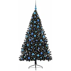 vidaXL, Weihnachtsbaum, Robin (mit 120 blauen Bällen) (180 cm)