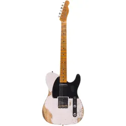 Fender Custom Shop 1952 Telecaster Sort Heavy Relic WBL #R142684 - E-Gitarre