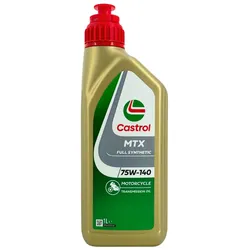 Castrol MTX Full Synthetic 75W-140 Motorrad Getriebeöl 1 l
