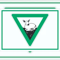 HB-Druck Setzzeit für Wild Symbol Schild A1 (594x841mm)
