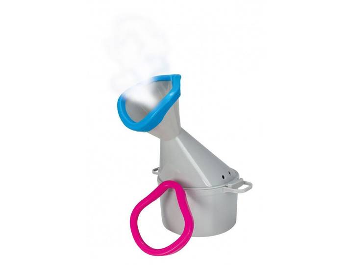 Able2 Inhalator Premium - Stoominhalator - 2 opzetstukken - Grijs