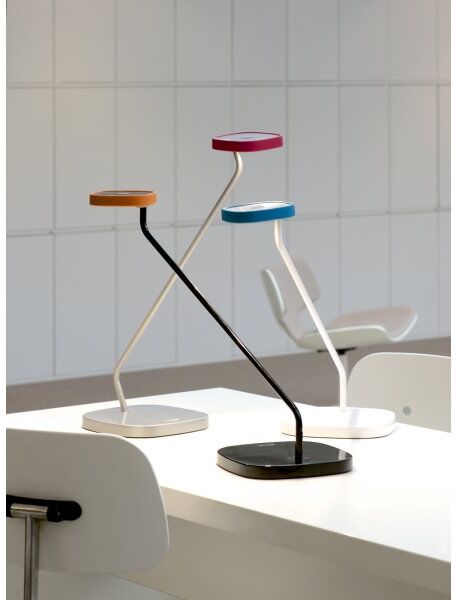 Luxo Trace Bordlampe Med Usb Oplader - Grå