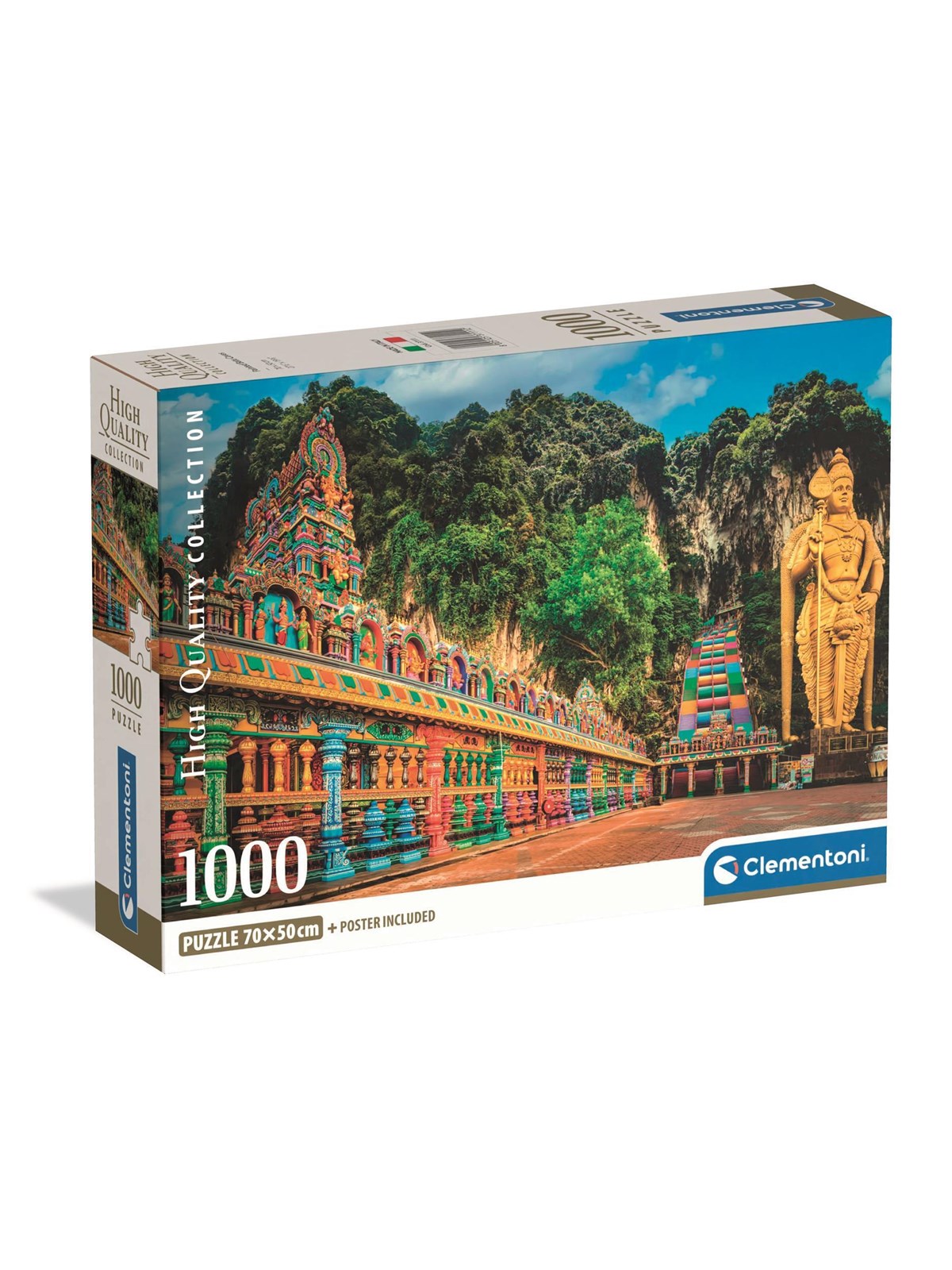 Clementoni Puzzle HQC Painted Batu Caves - Compact, 1000-teilig