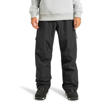 Snowboardhose DC SHOES "Squadron 30K", Herren, Gr. XS, Normalgrößen, schwarz, Obermaterial: 100% Polyester., Hosen