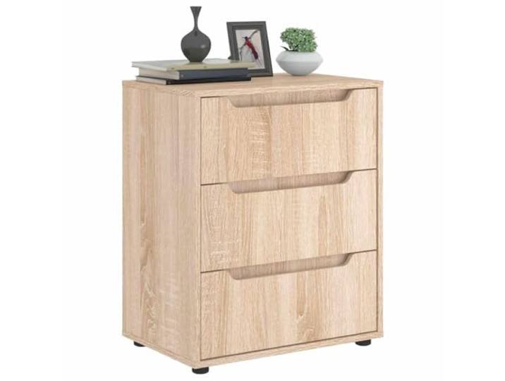 Sideboard VISNES Sonoma-Eiche 60x40x73 cm aus Holzwerkstoff mit Stauraum Sideboard VISNES, Sonoma-Eiche, Holzwerkstoff, 60x40x73 cm, Stauraum, pflegeleicht, vielseitig