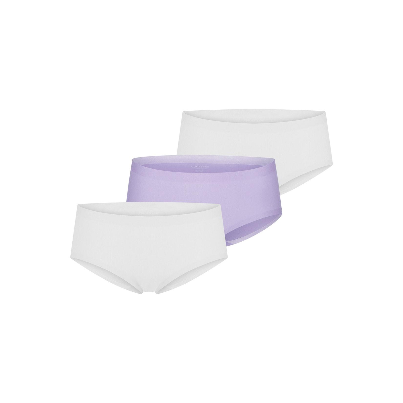 Schiesser Damen Panty Invisible Cotton 3er Pack