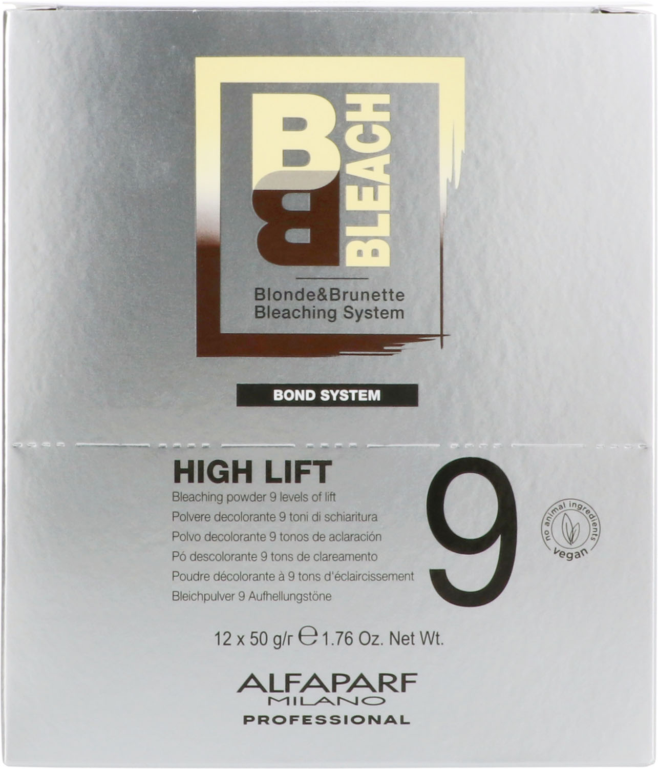 Alfaparf Milano BB Bleach High Lift 9 Tones Sachets 12x50 g PF023698