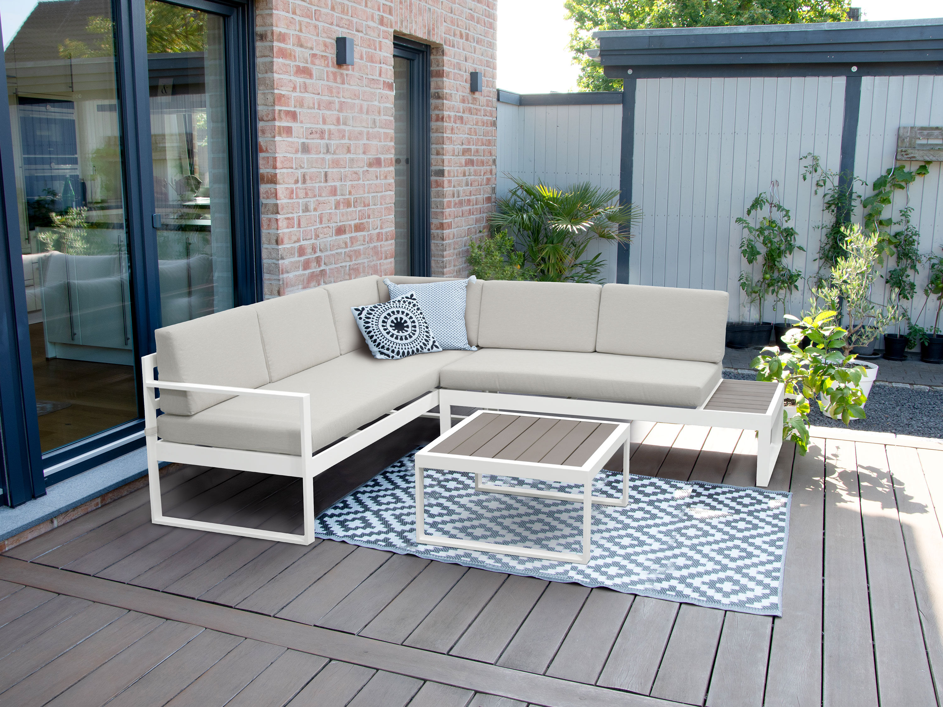 BELLAVISTA - HOME & GARDEN® Lounge »Lima«, 3-teilig