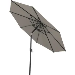 Siena Garden PINO Mittelstockschirm Ø300 cm taupe-meliert