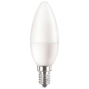 Philips LED-Lampe E14, 5W ersetzt 40W, warmweiß