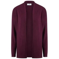 Strickjacke Modell Caro aus Seide und Kaschmir Peter Hahn lila, 48
