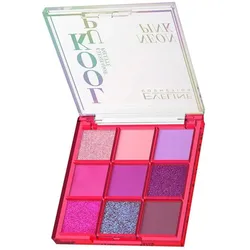 Palette mit 9 Lidschatten Neon Pink