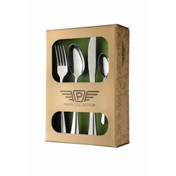 PINTINOX Besteckset »Eat in Ecobox« 30-tlg. silber