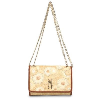 Umhängetasche STEVE MADDEN "STEVE MADDEN Taschen Lederimitat/Textil", Damen, Gr. onesize, cognac, Lederimitat, Taschen Umhängetasche